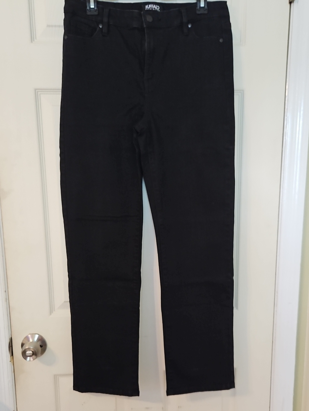Buffalo David Bitton Straight Leg Jeans - Black